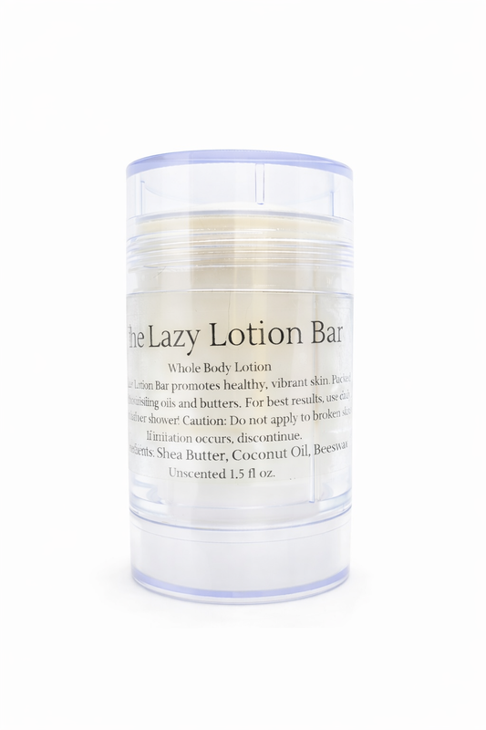 The Lazy Lotion Bar